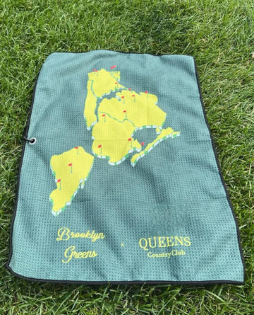 QCC Golf Towel - Masters Theme