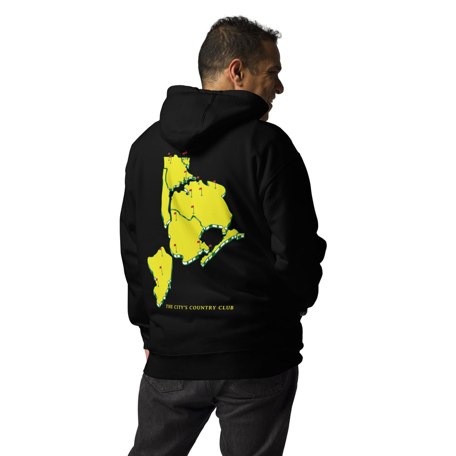 NYC Masters Hoodie Map