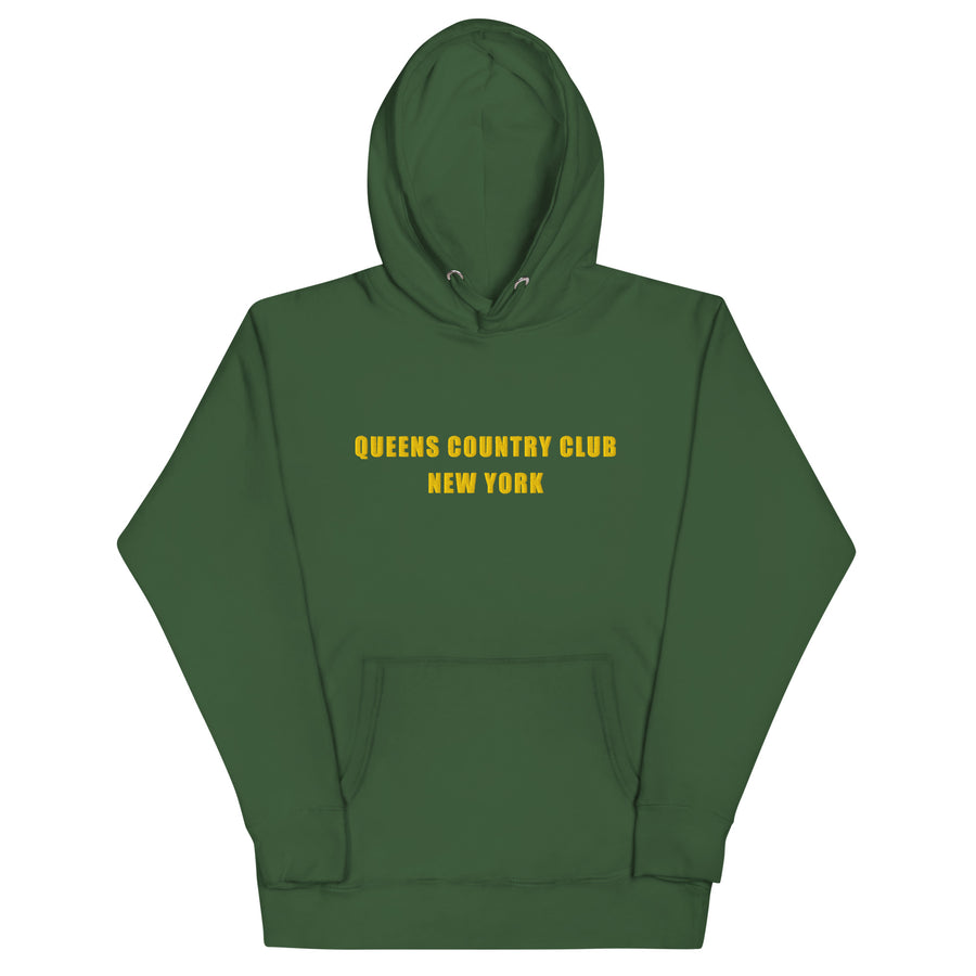 Queens Country Club NYC Masters Hoodie Green