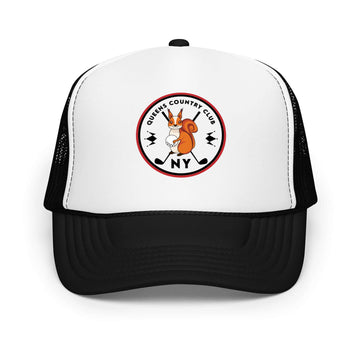  QCC Squirrel Print Foam Trucker Hat