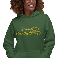 Men's Queens Country Club Embroidery Hoodie