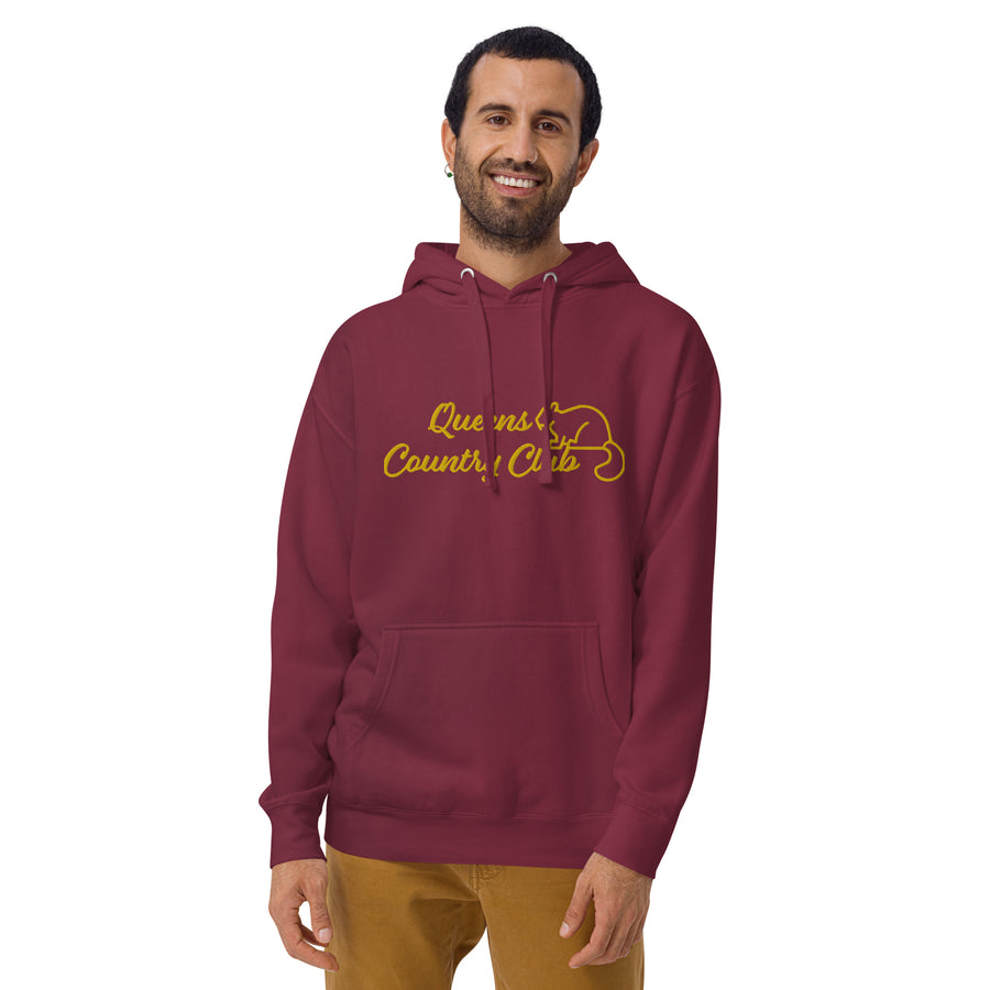 Men's Queens Country Club Embroidery Hoodie