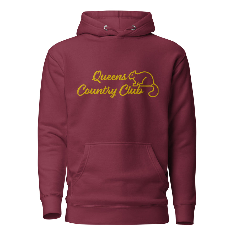 Men's Queens Country Club Embroidery Hoodie