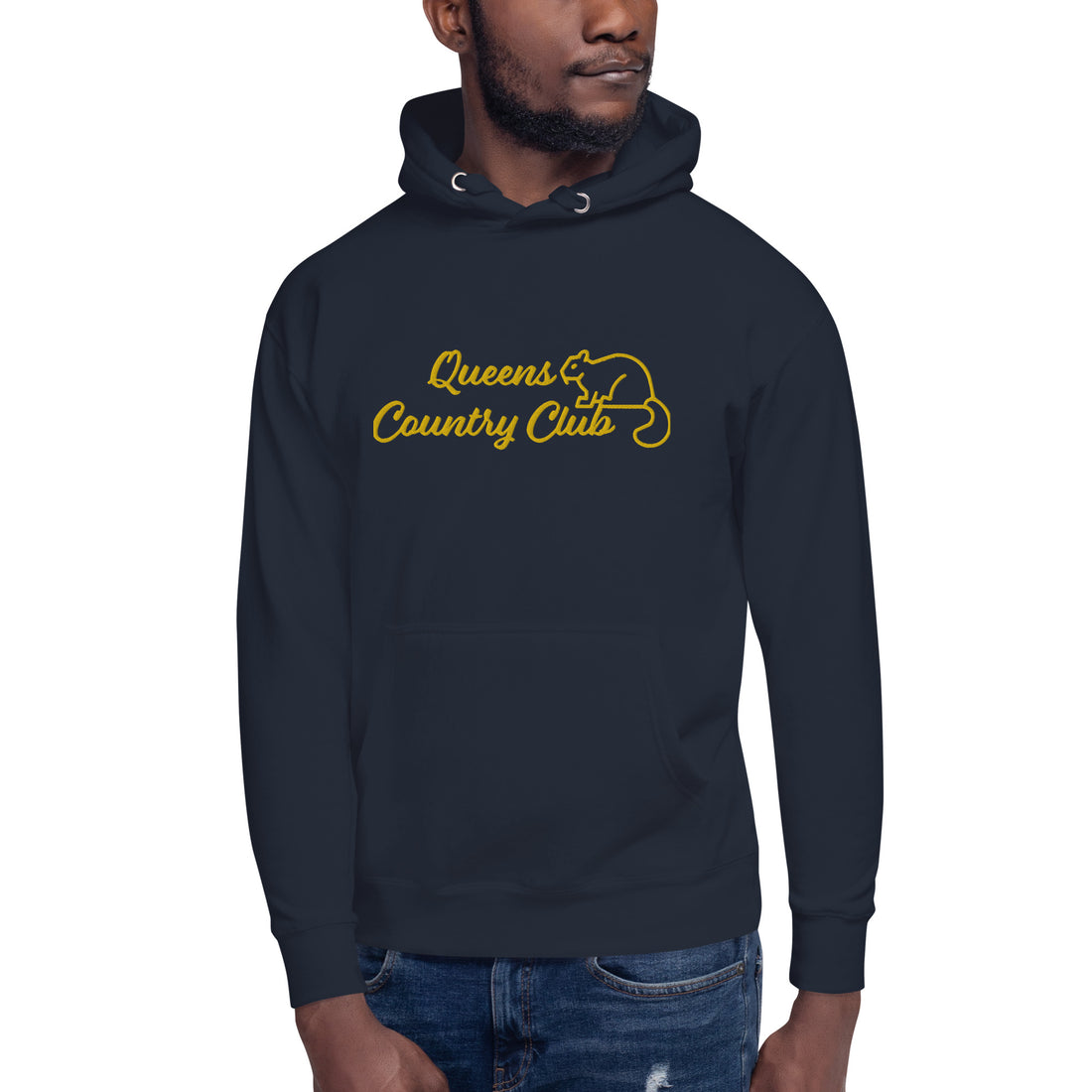 Men's Queens Country Club Embroidery Hoodie